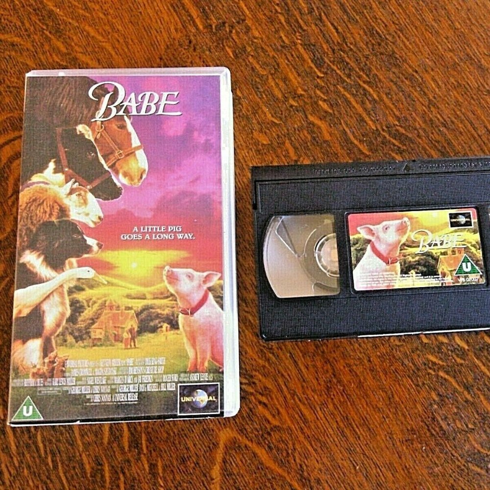 Babe Movie VHS Video Tape PAL UK System Little Pig